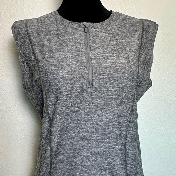 Athleta Tops - Athleta Heather Gray Sleeveless Tee